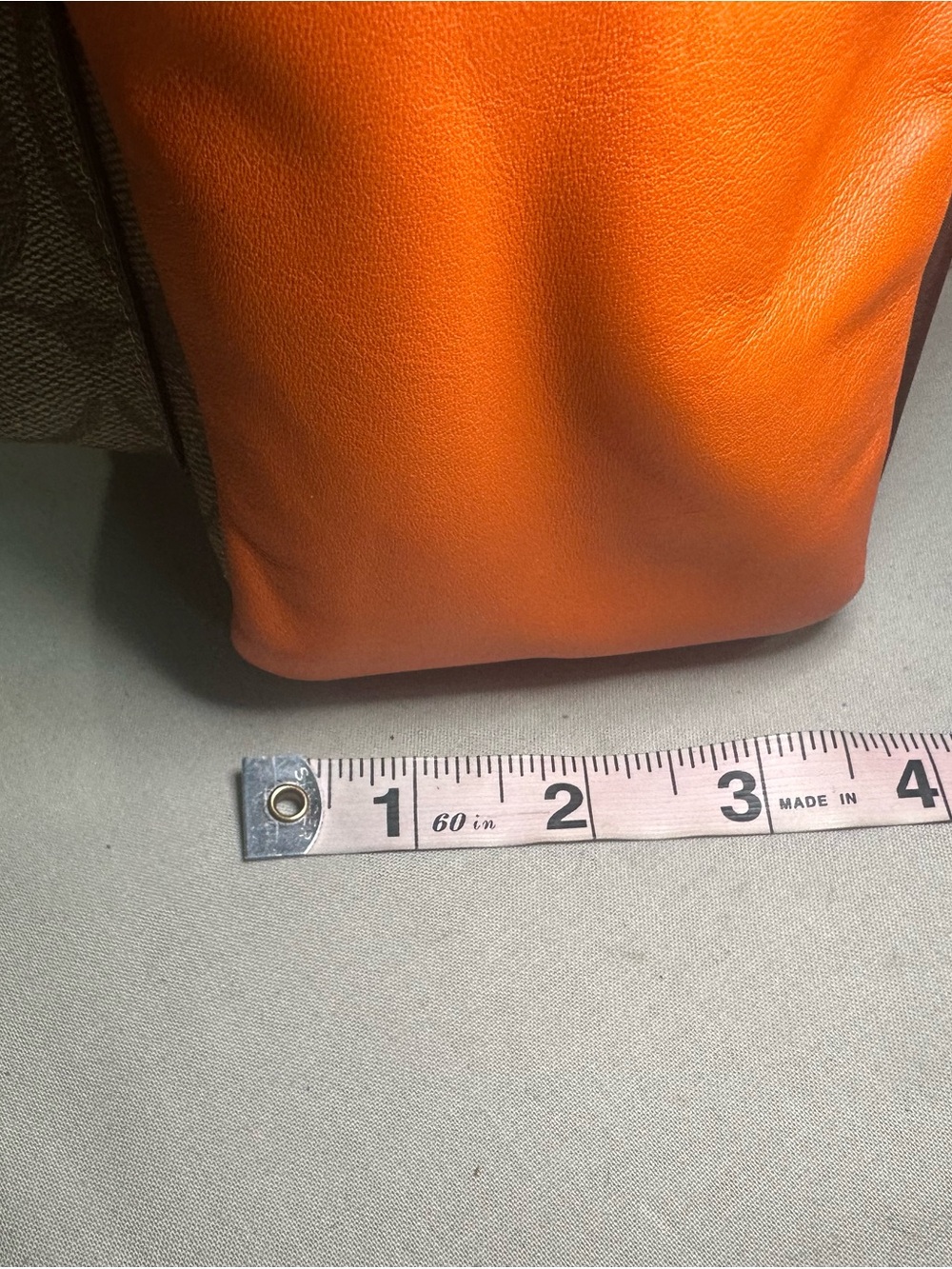 NWT Coach Signature Canvas Backpack with Orange Trim - Picture 6 of 11